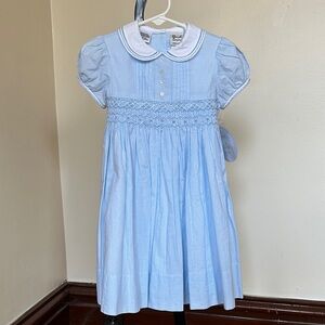 NWT Sarah Louise England hand-smocked special occasion Easter dress